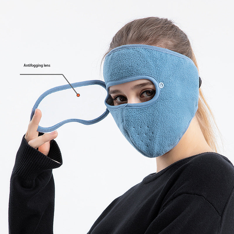 Anti-Fog Goggles Winter Face Warmer